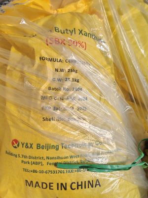 Sodium Butyl Xanthate SBX Reagent برای شناور شدن در معدن